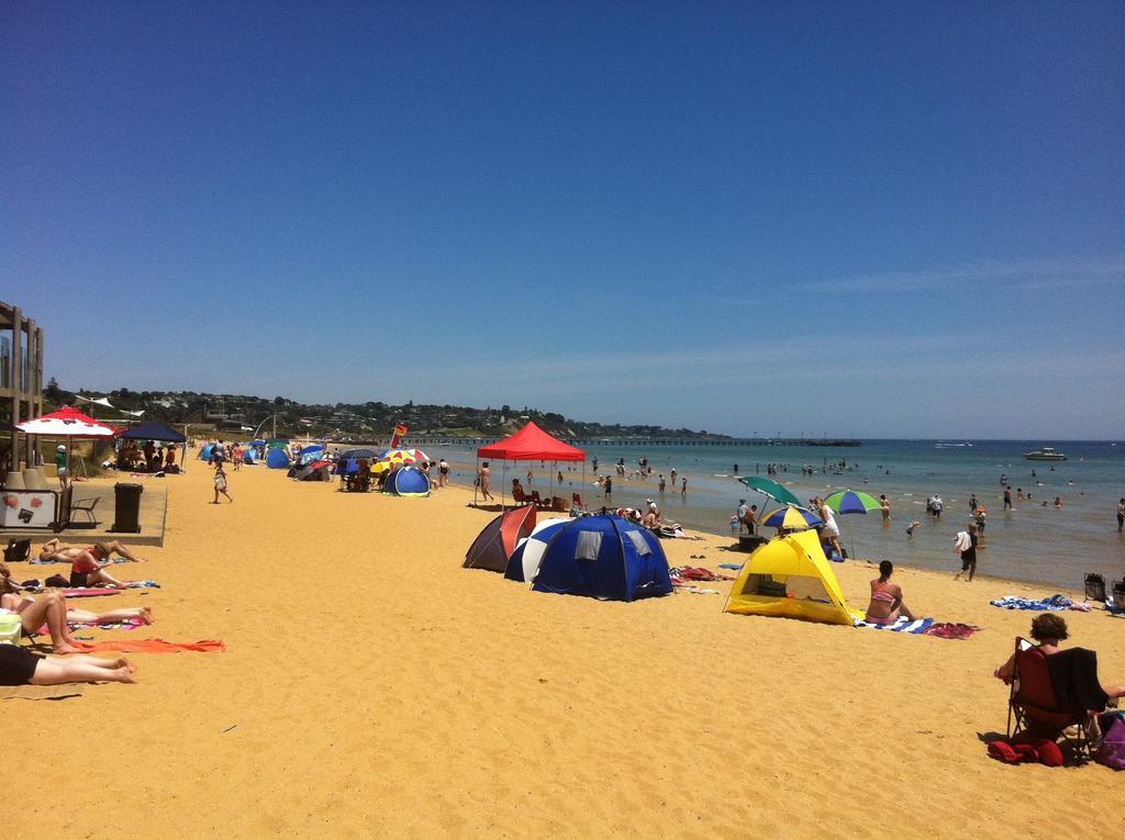 Award Winning Beach Front Retreat Frankston Buitenkant foto